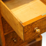 Victorian walnut desk by Edwards and Roberts - Image 7
