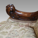 Victorian walnut his and hers chairs - Image 11