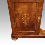 Victorian walnut inlaid Davenport - Image 2