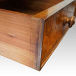 Victorian walnut linen press - Image 10