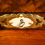 Victorian walnut brass mounted box - Image 6