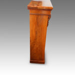 Victorian walnut open bookcase - Image 6