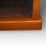 Victorian walnut open bookcase - Image 8