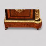 Antique Burr Walnut Ormolu Pedestal Desk - Image 19