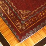Antique Burr Walnut Ormolu Pedestal Desk - Image 4