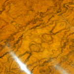 Victorian oval walnut coffee table - Image 8