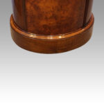 Victorian walnut oval cupboard - Image 4