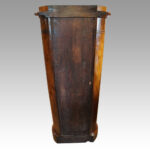 Victorian walnut oval cupboard - Image 5