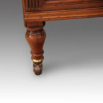Victorian walnut partners desk - Image 2