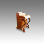 Victorian walnut Harlequin Davenport desk - Image 2