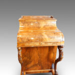 Victorian walnut Harlequin Davenport desk - Image 3