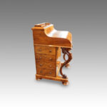 Victorian walnut Harlequin Davenport desk - Image 4