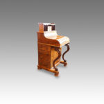 Victorian walnut Harlequin Davenport desk - Image 9