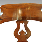 Victorian walnut revolving desk chair - Image 2