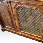 Victorian walnut side cabinet - Image 4