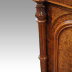 Victorian walnut side cabinet - Image 7