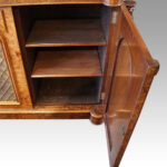 Victorian walnut side cabinet - Image 9