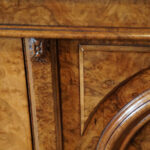 Victorian walnut side cabinet - Image 10
