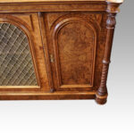 Victorian walnut side cabinet - Image 12