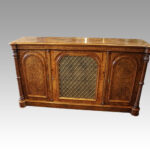 Victorian walnut side cabinet - Image 17