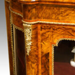 Victorian walnut side-cabinet - Image 7