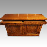 Victorian burr walnut chiffonier sideboard - Image 5