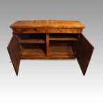 Victorian burr walnut chiffonier sideboard - Image 6