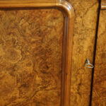 Victorian burr walnut chiffonier sideboard - Image 7