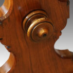 Victorian walnut library table  - Image 11