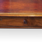 Victorian walnut library table  - Image 7