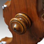 Victorian walnut library table  - Image 2