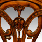 Victorian walnut window seat Now Sold - Image 2