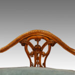 Victorian walnut window seat Now Sold - Image 3