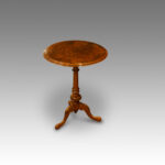 Victorian walnut wine table