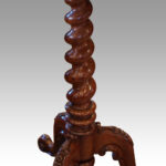 Victorian walnut wine table - Image 4