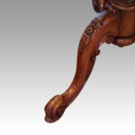 Victorian walnut wine table - Image 3