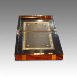 Victorian walnut writing slope - Image 3