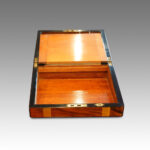 Victorian walnut writing slope - Image 5