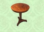 Victorian Mahogany Circular Wine Table
