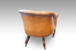Victorian Button Back Leather Easy Chair Now Sold - Image 3