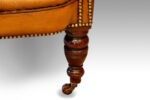 Victorian Button Back Leather Easy Chair Now Sold - Image 5