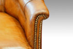 Victorian Button Back Leather Easy Chair Now Sold - Image 6