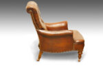 Victorian button-back leather club chair NOW SOLD - Image 4