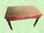Victorian Mahogany 2-Drawer Writing Table