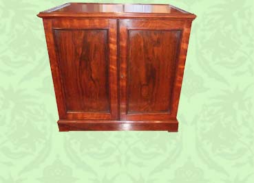 Victorianrosewoodcollectorscabinet1.jpg Victorian Collectors Cabinet - Image 1