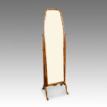 Walnut 1930's dressing mirror