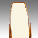 Walnut 1930's dressing mirror - Image 9