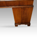 Georgian style walnut pedestal desk - Image 11