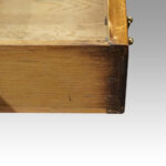 Georgian style walnut pedestal desk - Image 7