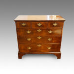 Queen Anne walnut chest - Image 2